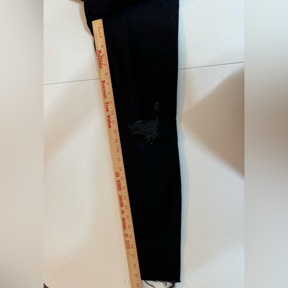 MOTHER Looker Ankle Fray In Guilty As Sin Size 30 - Picture 11 of 16